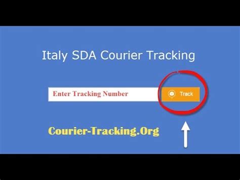 sda courier tracking.